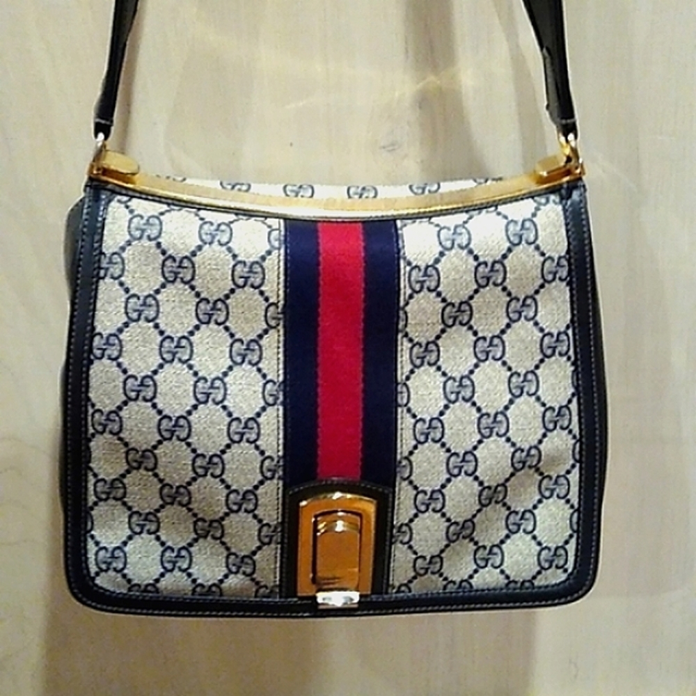 Gucci Ophidia Supreme vintage rare monogram shoulder bag